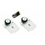 Roulette pour fixation à plat - vantail 20 kg - déport intérieur - 560300 rob Roulette pour fixation à plat - vantail 20 kg - déport intérieur - 560300 rob