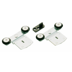Roulette pour fixation à plat - vantail 30 kg - déport extérieur - 560900 rob Roulette pour fixation à plat - vantail 30 kg - déport extérieur - 560900 rob