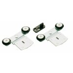 Roulette pour fixation à plat - vantail 30 kg - déport intérieur - 560800 rob Roulette pour fixation à plat - vantail 30 kg - déport intérieur - 560800 rob