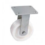 Roulette fixe mécano soudé 125 mm - charge 600 kg - roulements à billes avl Roulette fixe mécano soudé 125 mm - charge 600 kg - roulements à billes avl