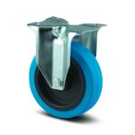 Roulette fixe  platine pour de transport matriel fragile -  125 mm - alpha tente