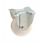 Roulette fixe polyamide - 80 mm - 120 kg - roulements  billes avl