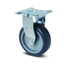 Roulette fixe pour prsentoirs lgers - fixation platine -  50mm - agila tente