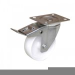 Roulettes pivotantes � blocage sur platine - port roll� - d100 mm guitel