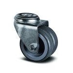 Roulette pivotante double galet - fixation ?il - � 75 mm - agila twin tente