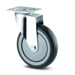 Roulette pivotante conomique - pour meubles ou appareil -  125mm - agila tente