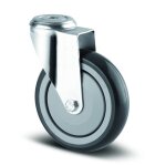 Roulette pivotante conomique - pour meuble ou appareil - ?il -  125mm - agila tente