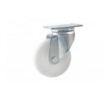 Roulette pivotante sur platine 200 mm - charge 1000 kg - roulements  billes avl