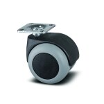 Roulette pivotante table et bureau - platine - 50mm - lumina tente