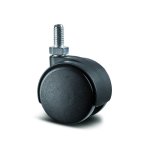 Roulette pivotante table et bureau - tige filete - 40mm - lumina tente
