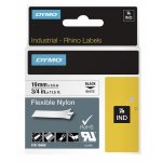 Ruban nylon - continu - surfaces incurves - 12 mm - tiqueteuse rhino 4200 dymo