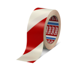 Ruban de signalisation permanente rouge / blanc - 60760 - 33 m tesa adhsifs