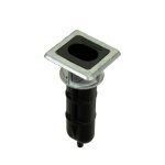Sabot de sol -  encastrer - pour verrou de sol - egs locinox