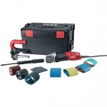Satineuse trinoxflex 1400w - bse 14 - 3 100 set + accessoires flex