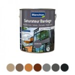 Saturateur bardage opaque - noir charbon - 1 litre blanchon