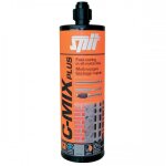 Scellement chimique - r�sine polyester - 380 ml - gris - c - mix spit