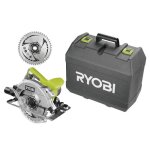 Scie circulaire 1600w - �190 mm + 1 rail de guidage et coffret - rcs1600 - ksr ryobi