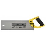 Scie � dos bi - mati�re ergonomique - longueur 350 mm x 80 mm - 12 dents outifrance