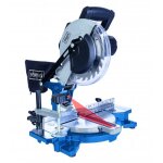 Scie  onglet pendulaire 1700w - 210 mm - hm81 scheppach