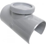 Selle pvc avec bouchon de visite - slv109 nicoll Selle pvc avec bouchon de visite - slv109 nicoll