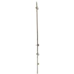 Serrure � 2 crochets - pour porte coulissante aluminium - tfc 6402 assa abloy