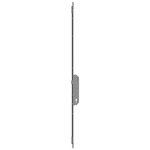Serrure 3 points - ajustable haut et bas par prolongateur - axe 28 mm ferco