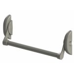 Serrure antipanique 1 point - cross - bar - coupe - feu - blanc - cp 100 dom