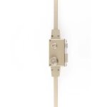Serrure en applique 3 points - verticale -  fouillot - droite - vega jpm