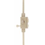 Serrure en applique 3 points - verticale -  tirage - droite - vega jpm