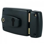 Serrure en applique horizontale  fouillot -  cylindre - d - freelox jpm
