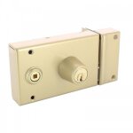 Serrure en applique horizontale � fouillot - � cylindre - g - vega jpm