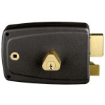 Serrure en applique horizontale -  fouillot -  cylindre - d - match jpm