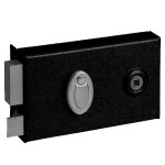 Serrure en applique - horizontale � fouillot - p�ne dormant - gauche abus