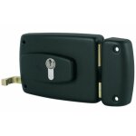 Serrure en applique horizontale -  tirage -  cylindre - d - freelox jpm