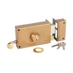 Serrure en applique horizontale  tirage -  cylindre - d - vega jpm