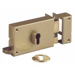 Serrure en applique horizontale -  tirage - droite - 7415 vachette