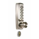 Serrure � code m�canique - en applique - avec serrure - keylex 2000 lokod