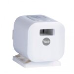 Serrure connecte en applique pour meuble - bluetooth et wifi - blanc yale