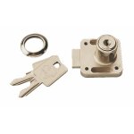 Serrure  cylindre  paillettes 4464 - main droite - variure r019 vachette