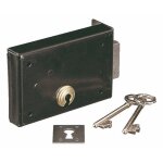 Serrure � gorges en applique - p�ne dormant seul - axe 60 mm - gauche bourg industries