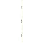 Serrure  larder 3 points - axe  50 mm - amazone a2p * mtalux