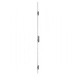 Serrure  larder 3 points - axe 50 mm - verrouillage auto - scury sf2 ferco