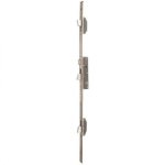 Serrure  larder 3 points  cylindre - pne dormant et rouleau - ttire u - axe 25 mm iseo city