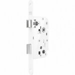 Serrures � larder 719 - petit coffre - � condamnation - blanc - main gauche marc