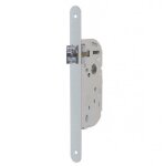 Serrure à larder - bec - de - cane seul - axe 40 mm - droite - blanc - d22 vachette Serrure à larder - bec - de - cane seul - axe 40 mm - droite - blanc - d22 vachette