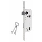 Serrure � larder - cl� � 3 gorges - axe � 40 mm - r�versible fth thirard