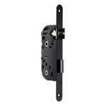 Serrure  larder -  condamnation - axe 40 mm - gauche - noire - d23 vachette