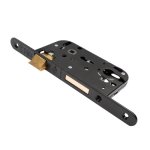 Serrure  larder  cylindre - axe 40 mm - ttire noire - d - multibat jpm