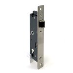 Serrure  larder gk pour portail - ttire inox - axe 29 mm tirard