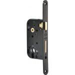 Serrure à larder multibat axe 50 mm - têtière bouts ronds - réversible - larg 20 - noir jpm Serrure à larder multibat axe 50 mm - têtière bouts ronds - réversible - larg 20 - noir jpm